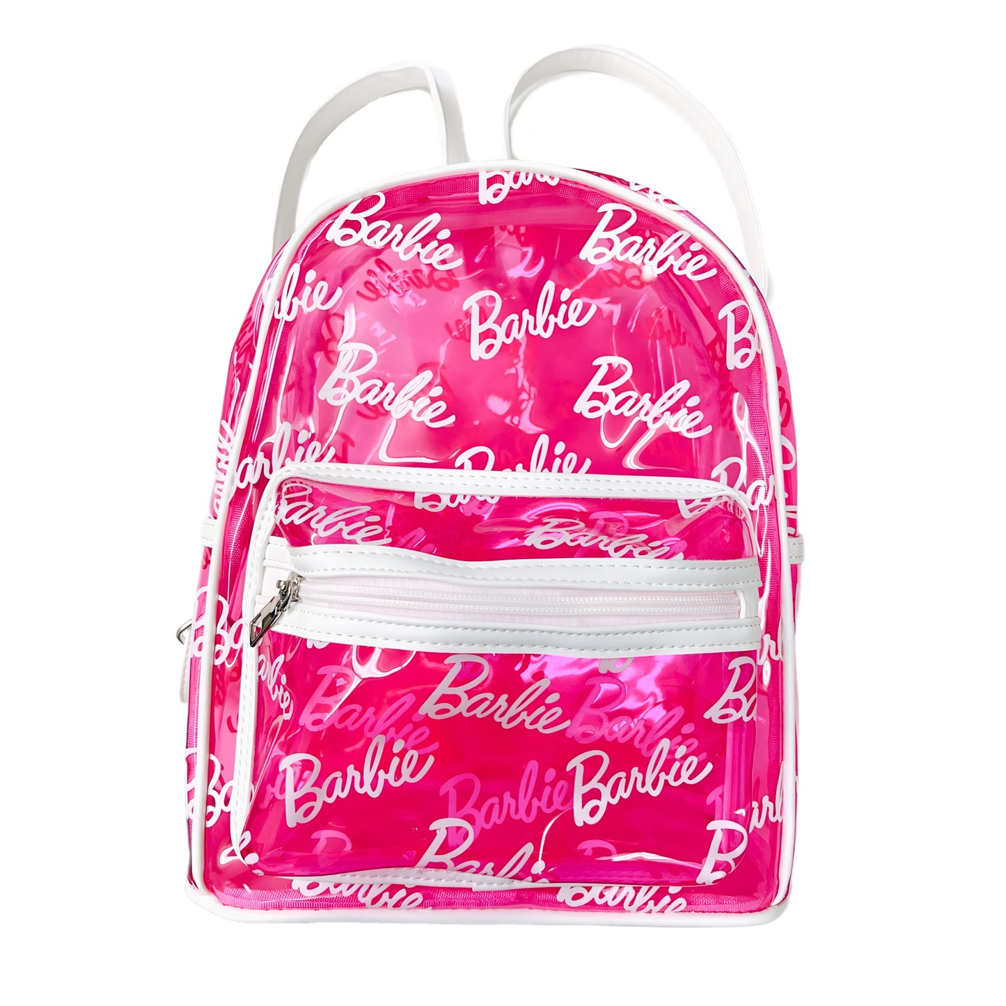 Pink Clear Barb Backpack