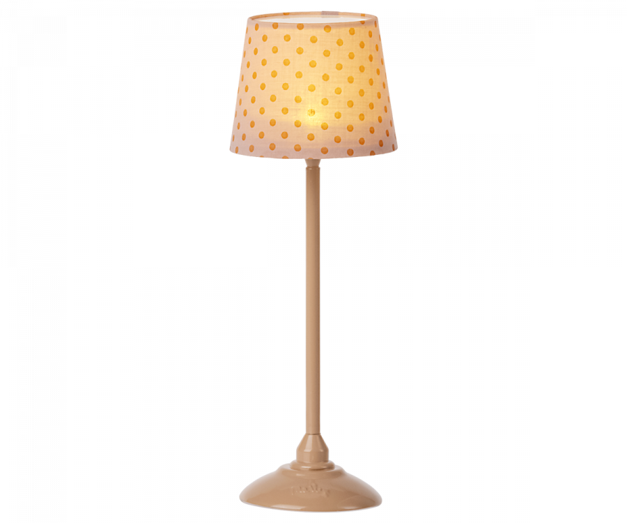 Miniature floor lamp - Dark powder