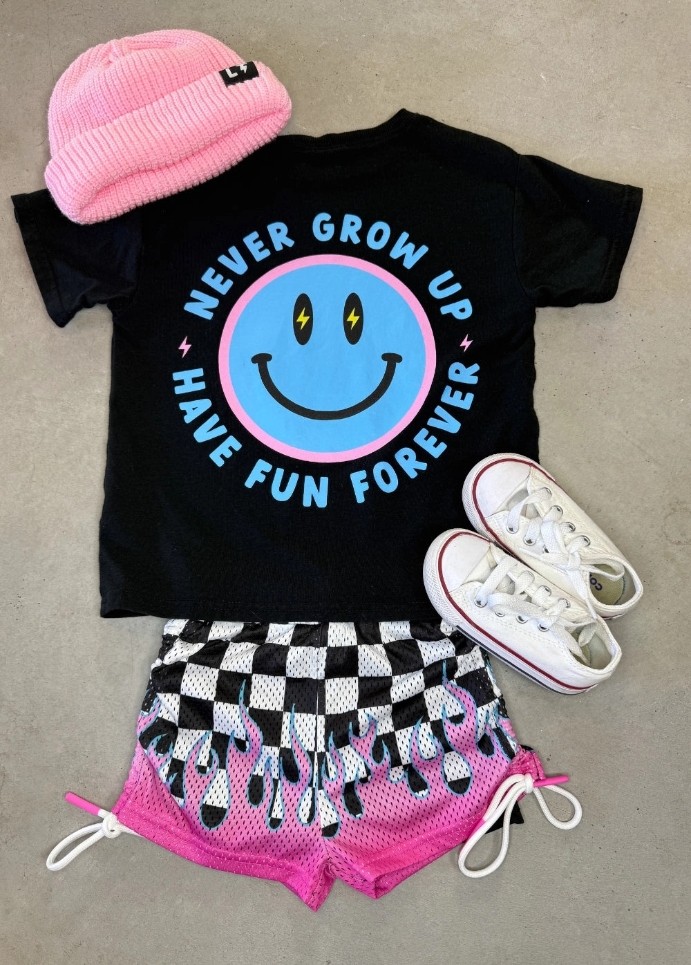 Heater Girls Mesh Shorts Checkers