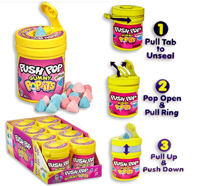 Push Pop Gummy Pop It's