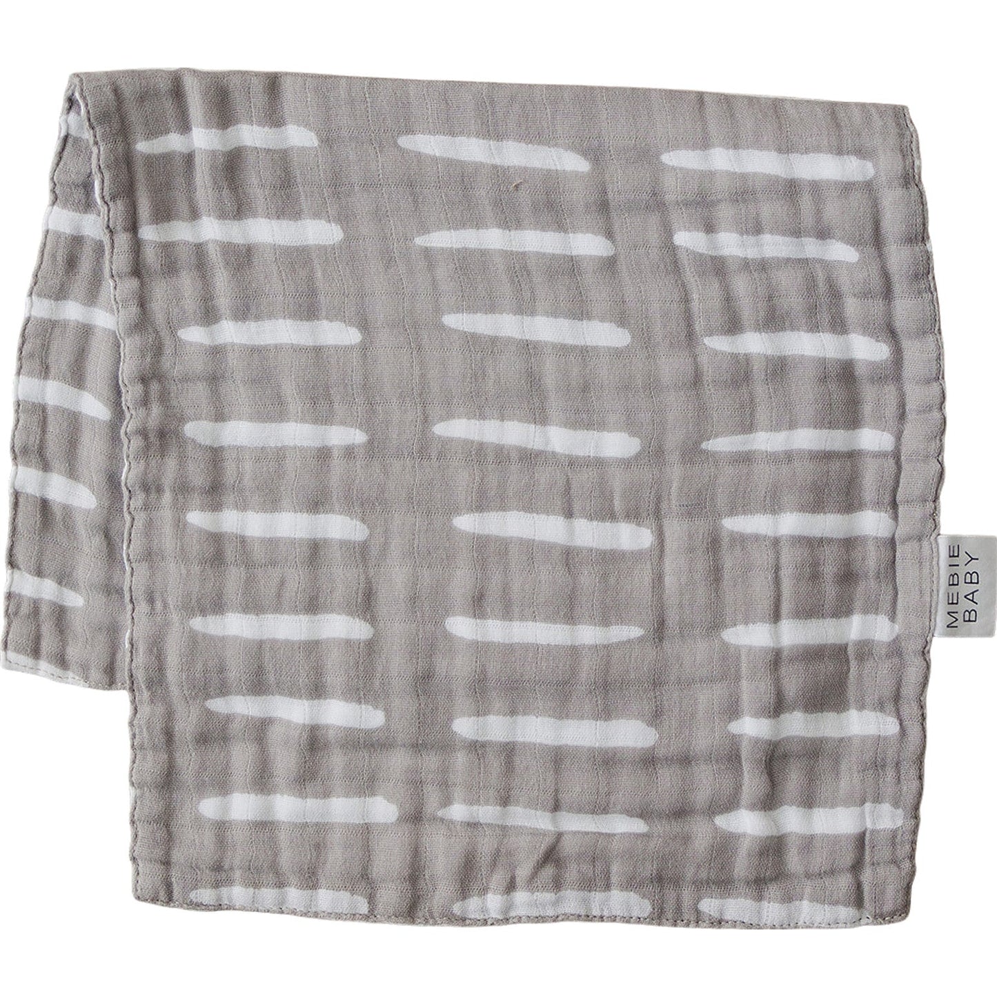 Grey Dash Burp Cloth