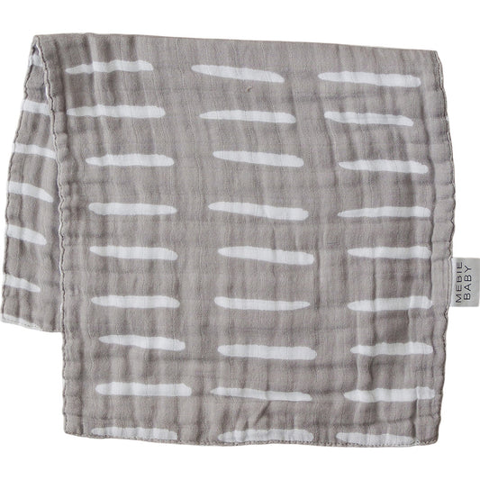 Grey Dash Burp Cloth