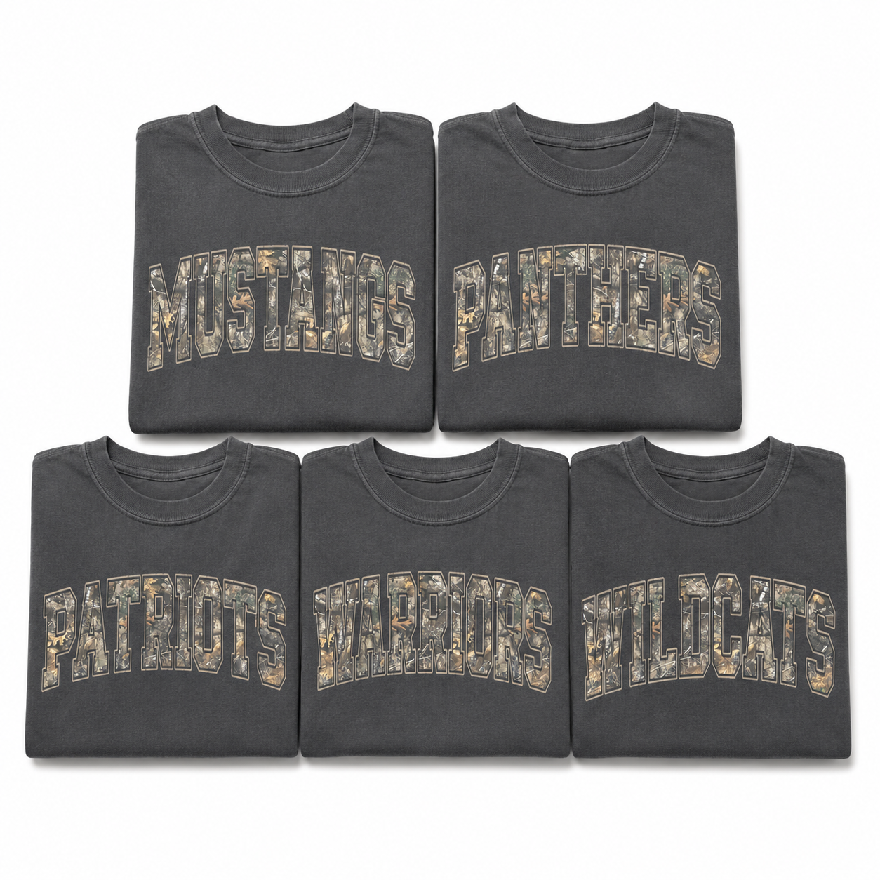 Camo Mascot Tee