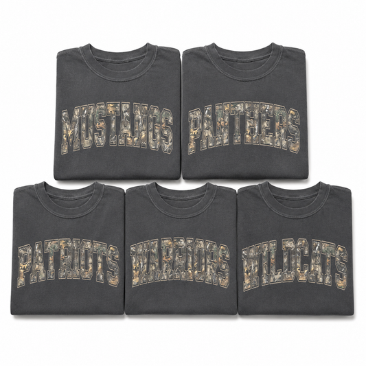 Camo Mascot Tee