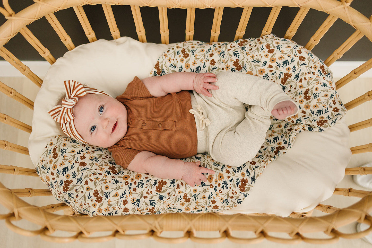 Rust Stripe Head Wrap