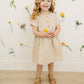 Oatmeal Linen Cotton Dress