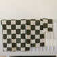 Green Checkered Plush Blanket