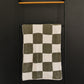 Green Checkered Plush Blanket