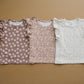 Dusty Rose Vines Ruffle Tee