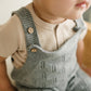 Grey Embellished Short Knit Romper