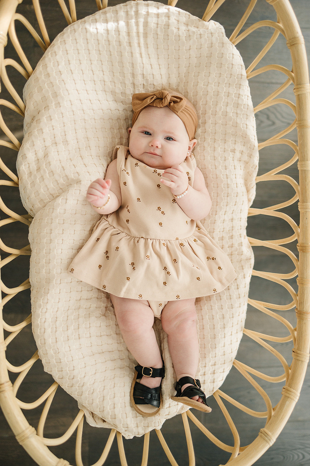 Oat Floral Peplum Set