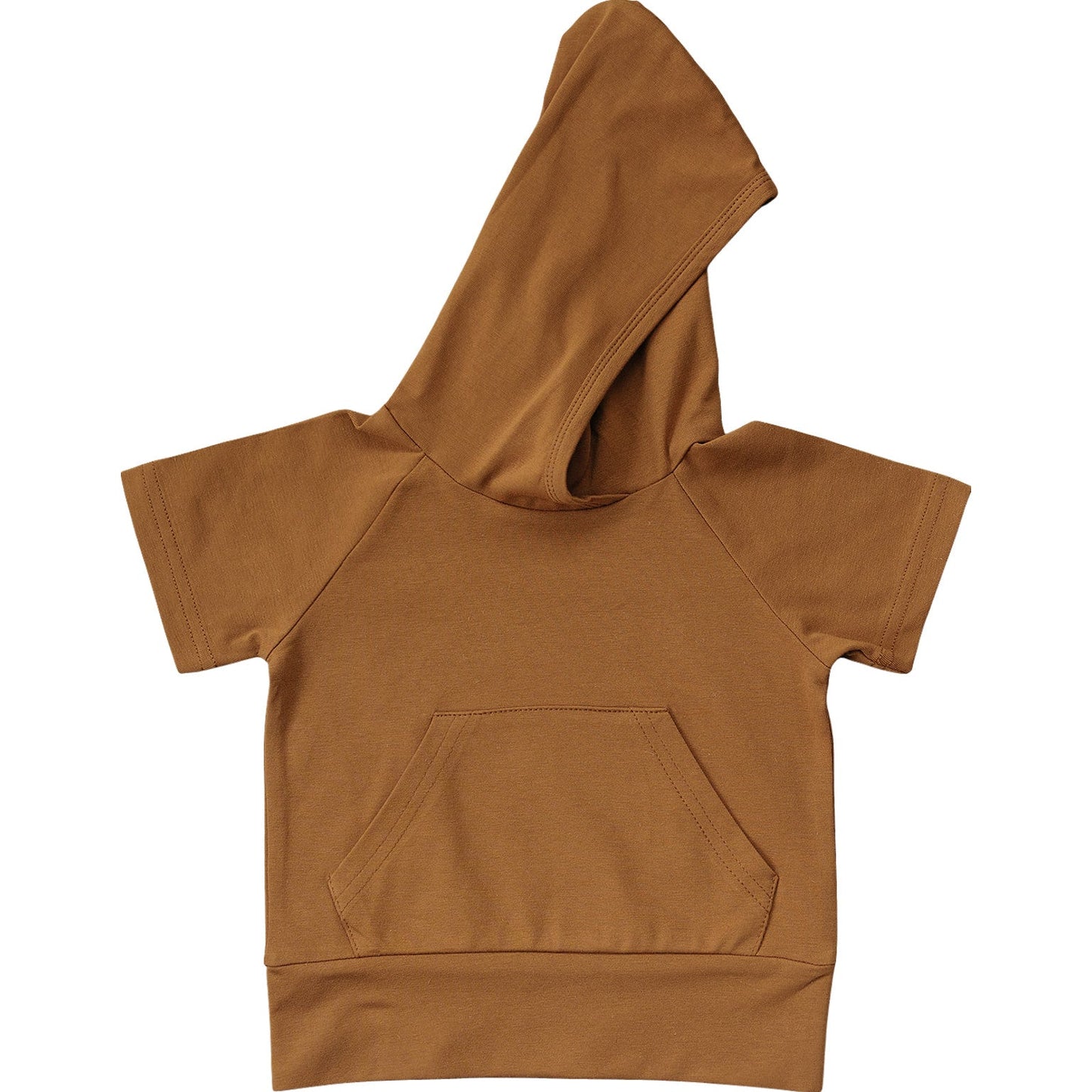 Mustard Short Sleeve Hoodie