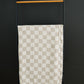 Taupe Checkered Muslin Quilt