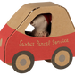 Christmas mouse, Little sister in car box
