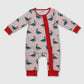 Holiday duck ruffle sleeper
