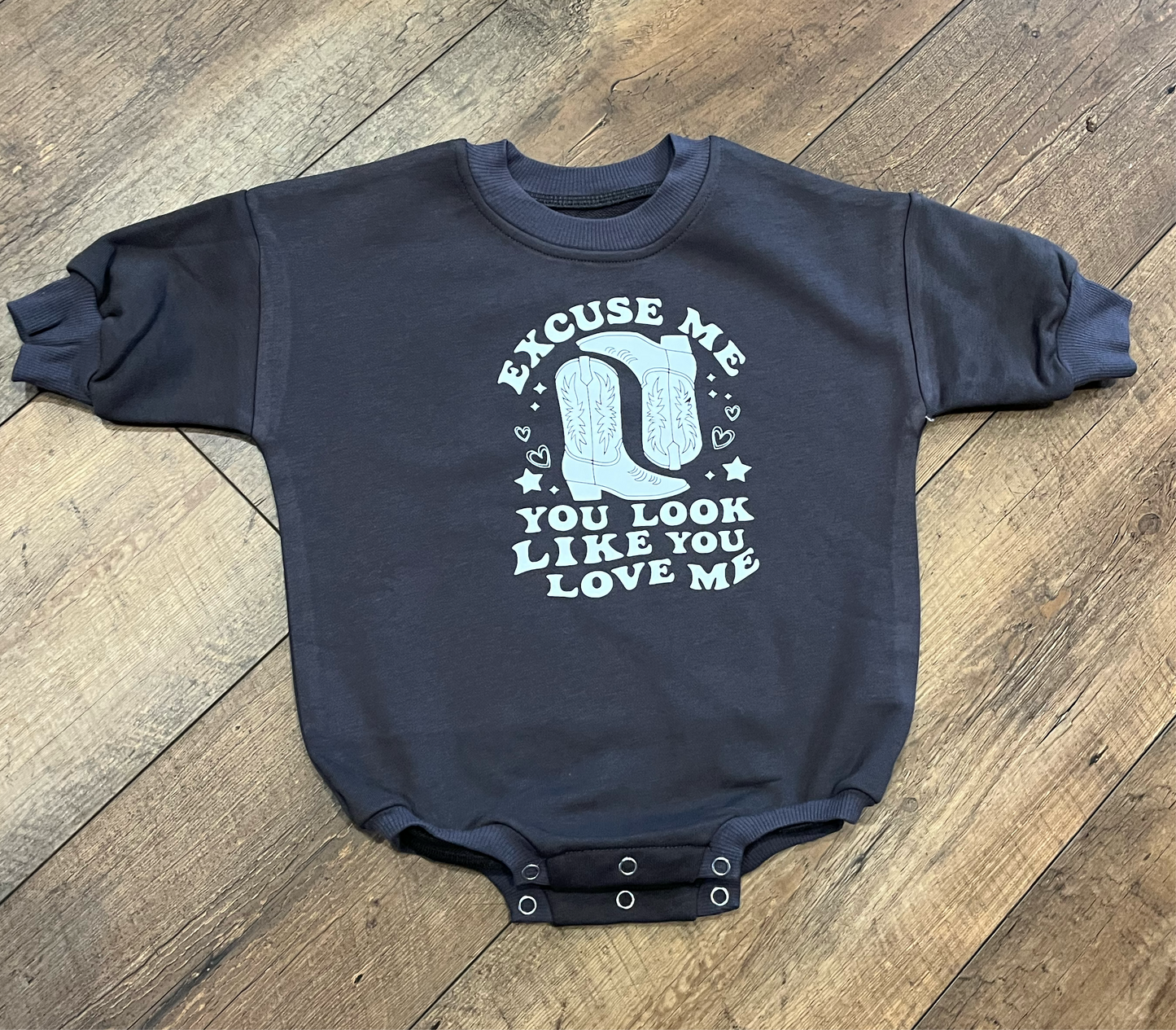 Excuse me onesie