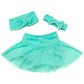 Sparkle Seafoam Skater Skirt
