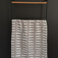 Grey Dash Muslin Quilt