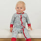 Christmas Filthy Animal Bamboo Baby Zippy