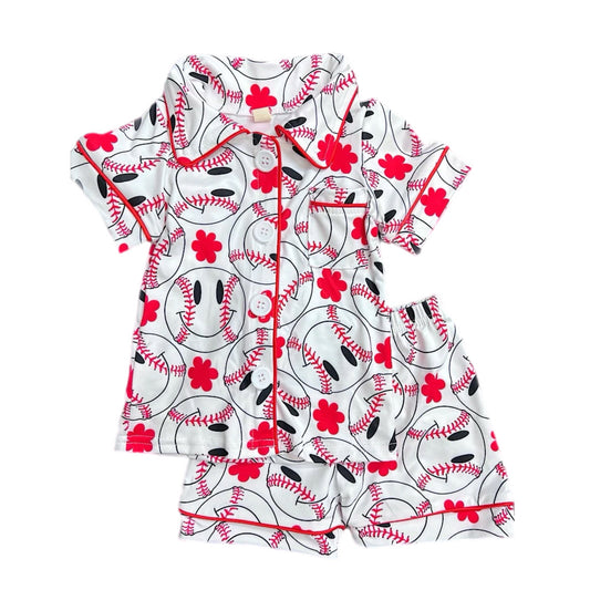 Baseball Pajama Set