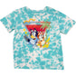 Tie Dye Retro Blue