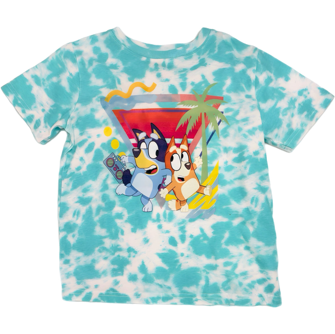 Tie Dye Retro Blue