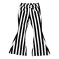 B&W Stripe Flares