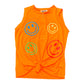 Orange Smiley Tank