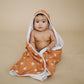 Sunshine Muslin Hooded Towel