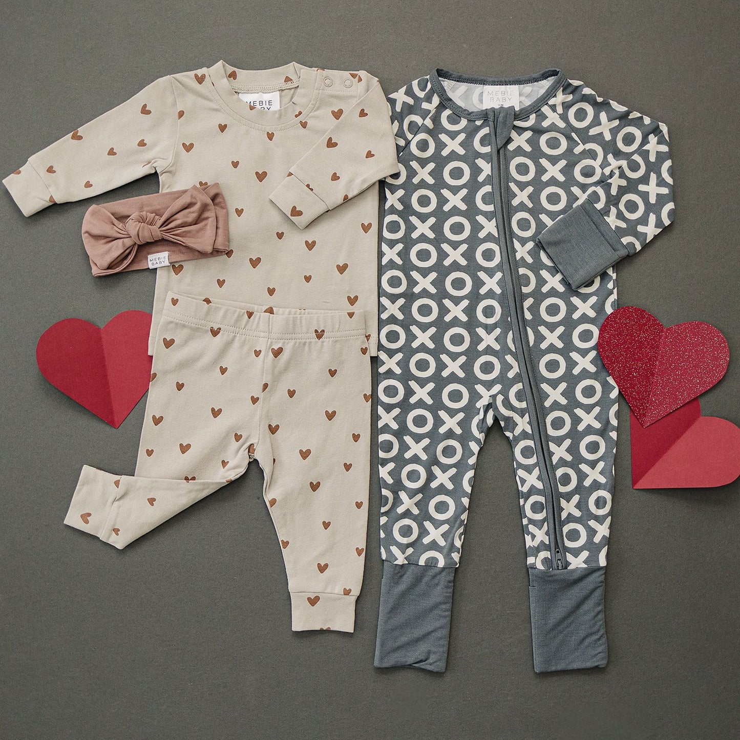 Hearts Two-piece Cozy Set