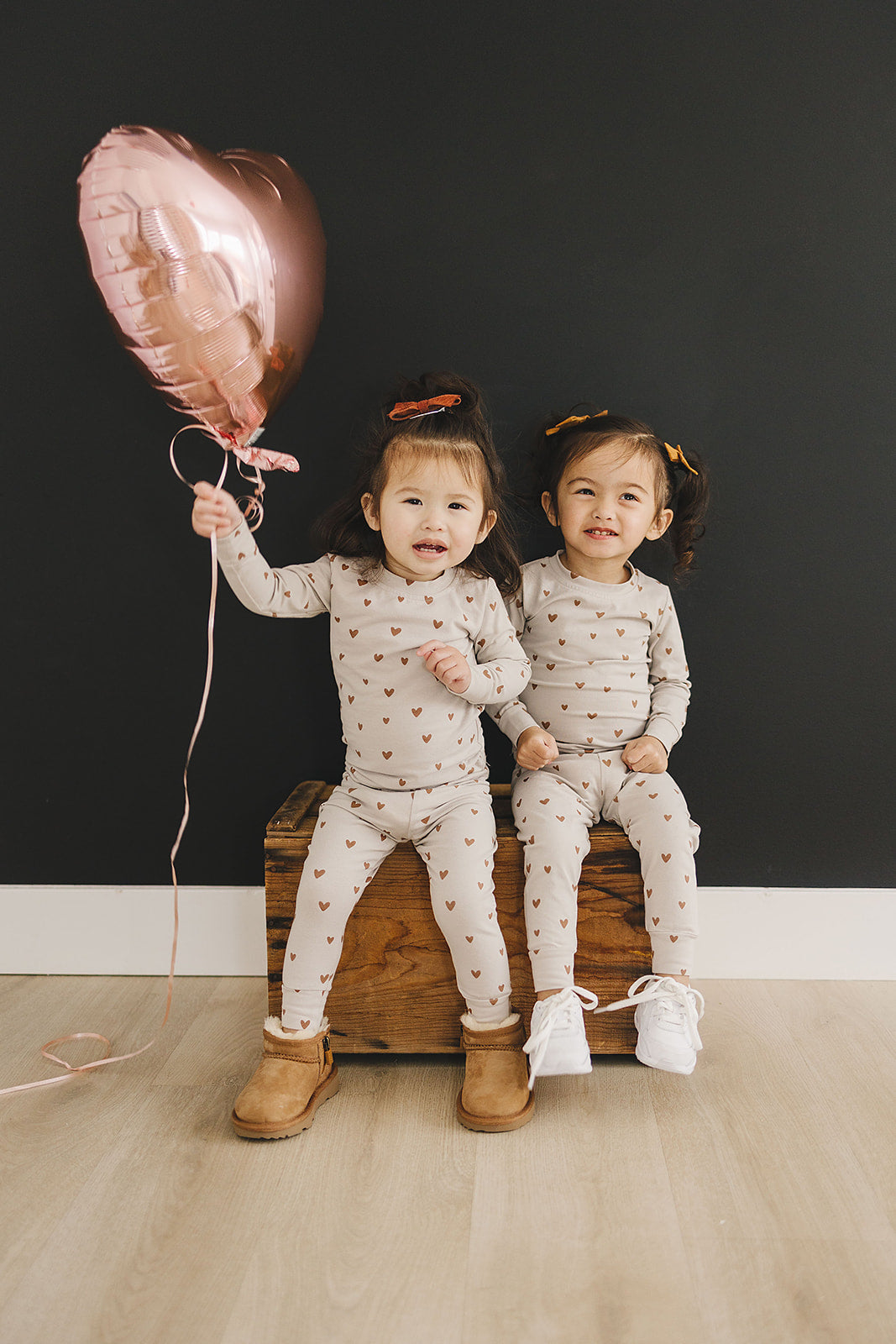 Hearts Two-piece Cozy Set