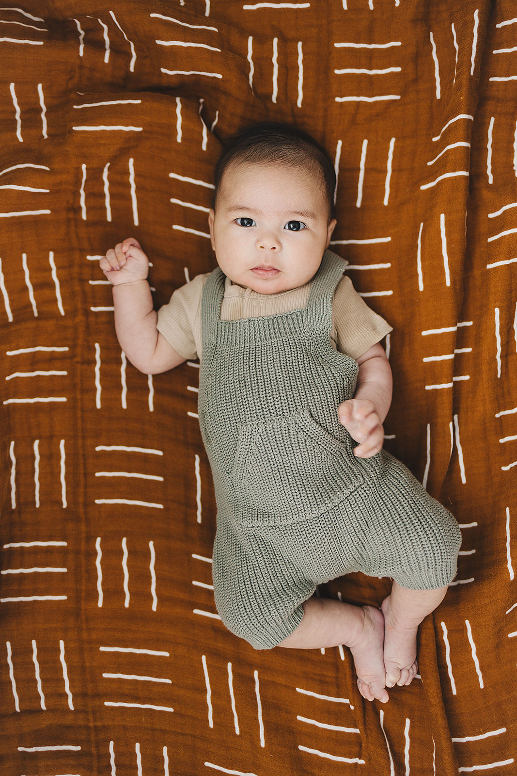 Sage Pocket Knit Overalls ** Manufacture Error