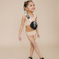 Gingham Bikini Set with Ruffle Top