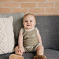 Palm Tree Terry Cloth Short Set