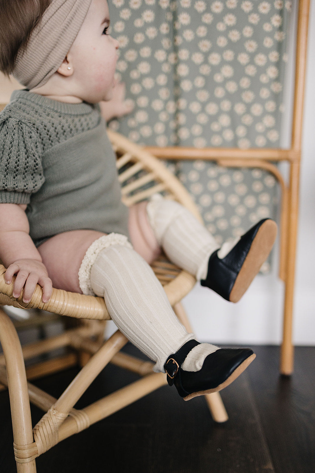 Sage Knit Shirt Romper