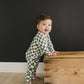 Green Checkered Two-piece Pocket Set