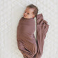 Plum Bamboo Stretch Swaddle