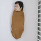 Mustard Bamboo Stretch Swaddle