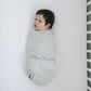 Stone Bamboo Stretch Swaddle