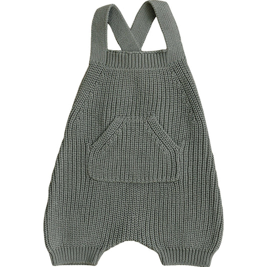 Sage Pocket Knit Overalls ** Manufacture Error