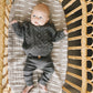 Charcoal Cable Knit Sweater