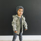 Sage Canvas Hooded Jacket