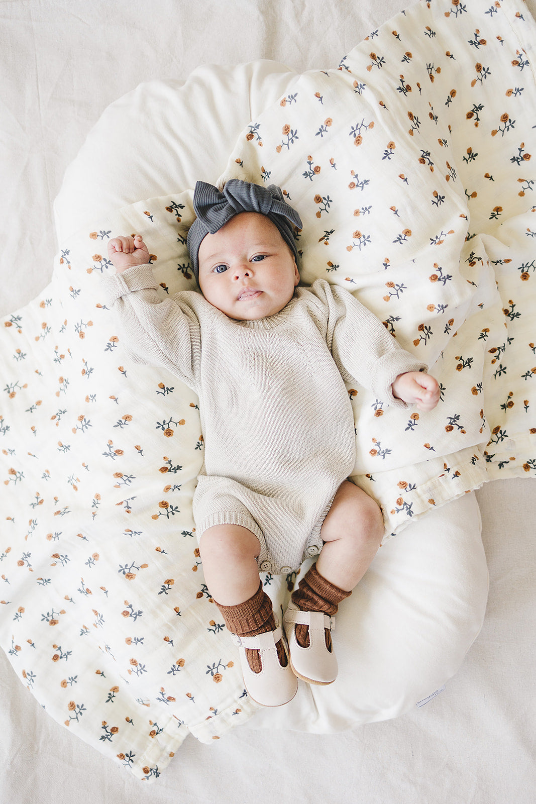 Heather Grey Knit Bodysuit