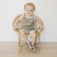 Green Terry Cloth Short Set