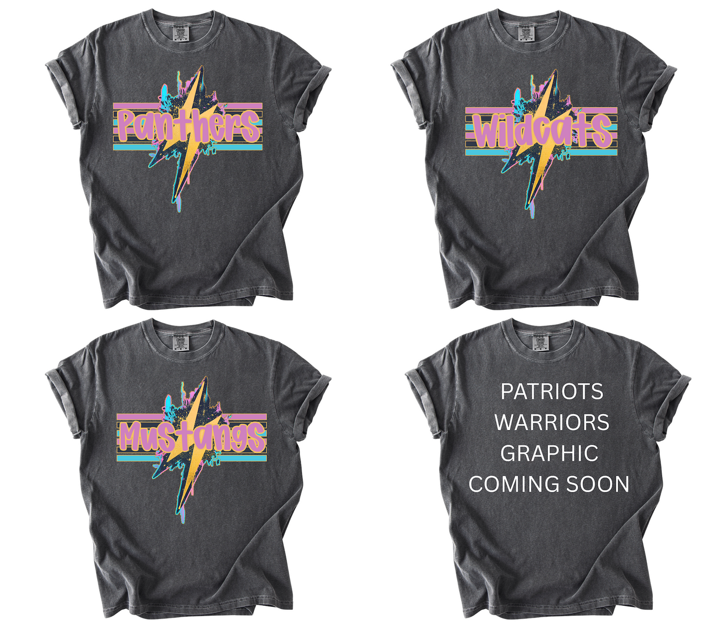 School Spirit Retro Bolt