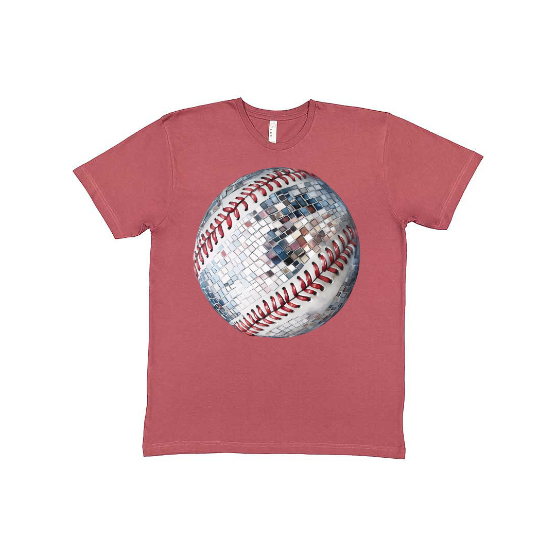 Disco Baseball Graphic Tee