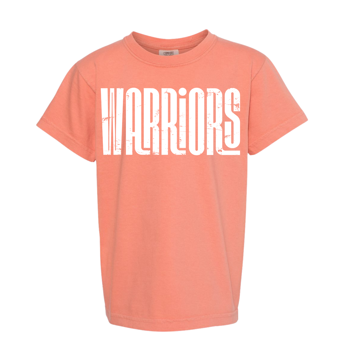 White Fade Mascot Tee