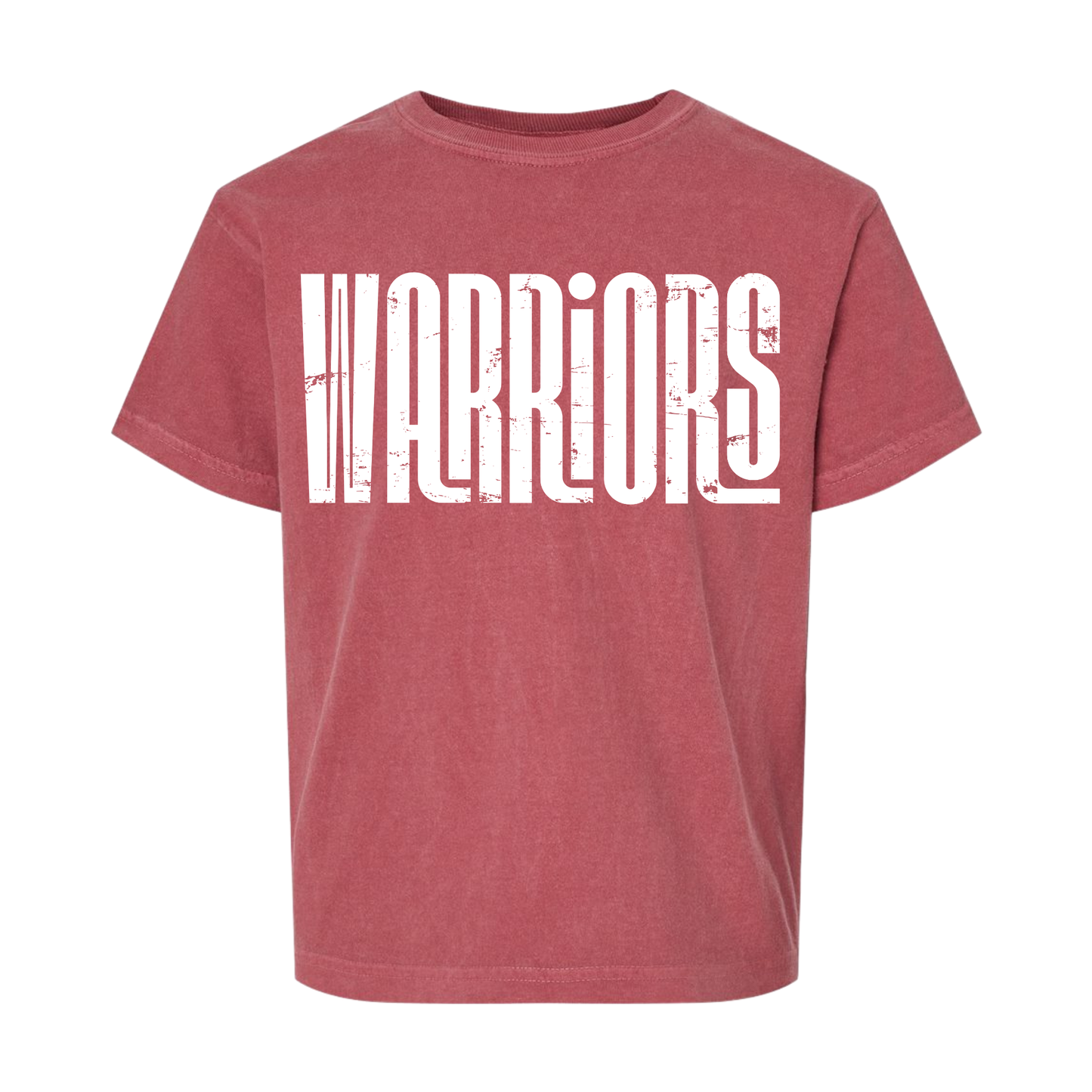 White Fade Mascot Tee