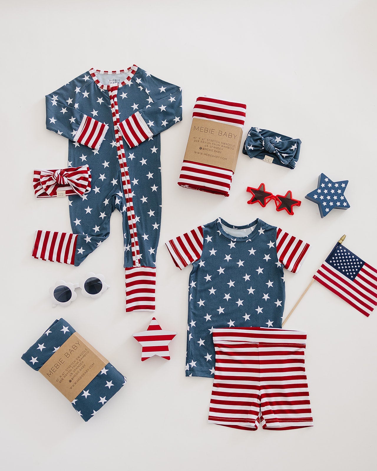 Stars Bamboo Stretch Swaddle
