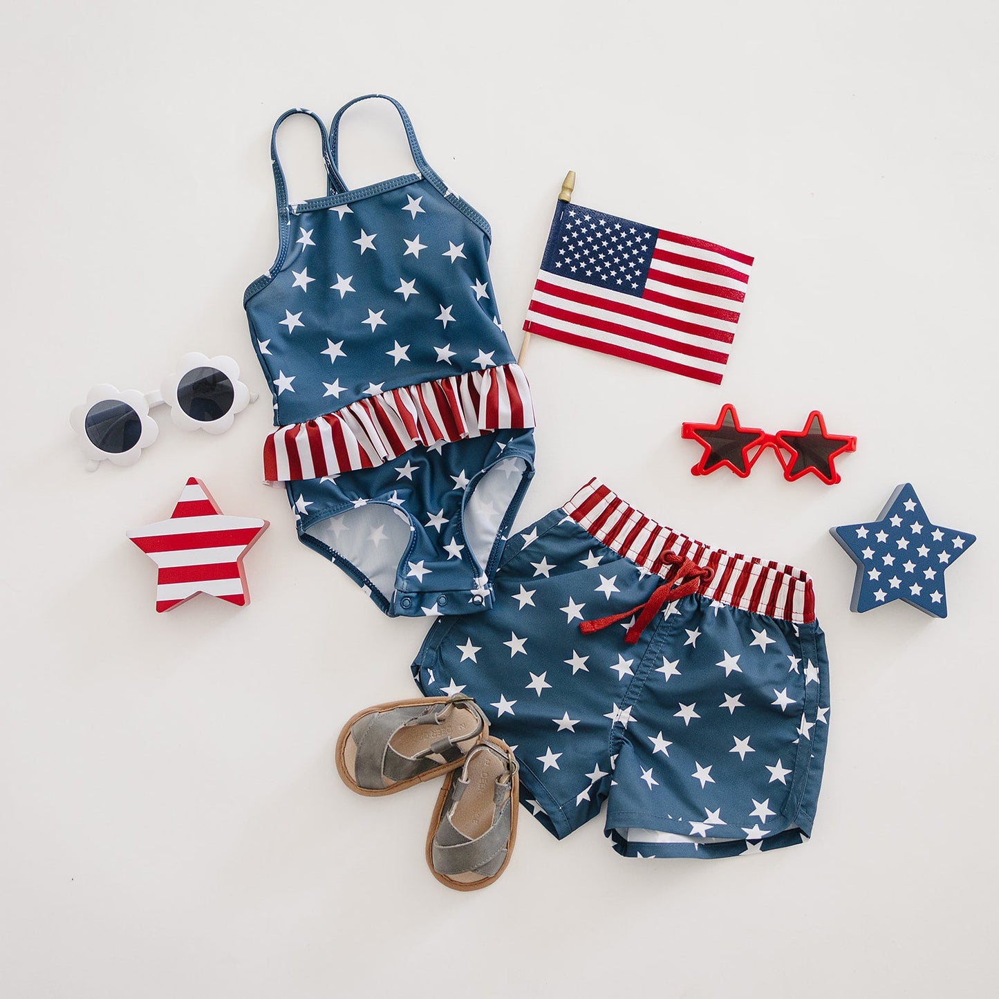 Stars + Stripes One Piece